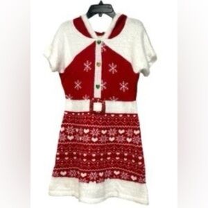 Margaux And Lexi Girls Christmas Dress NWOTS